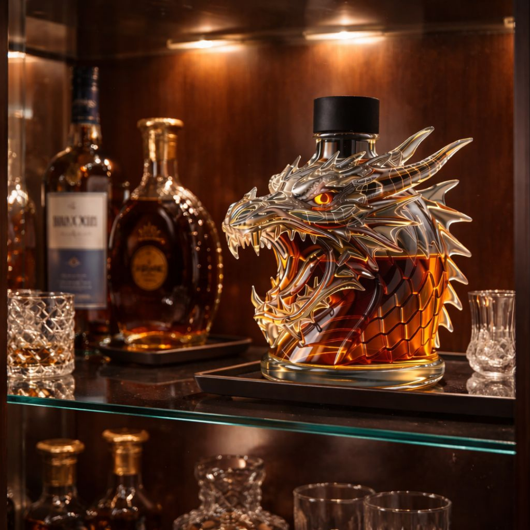 Whiskey Bottle - Dragon Edition