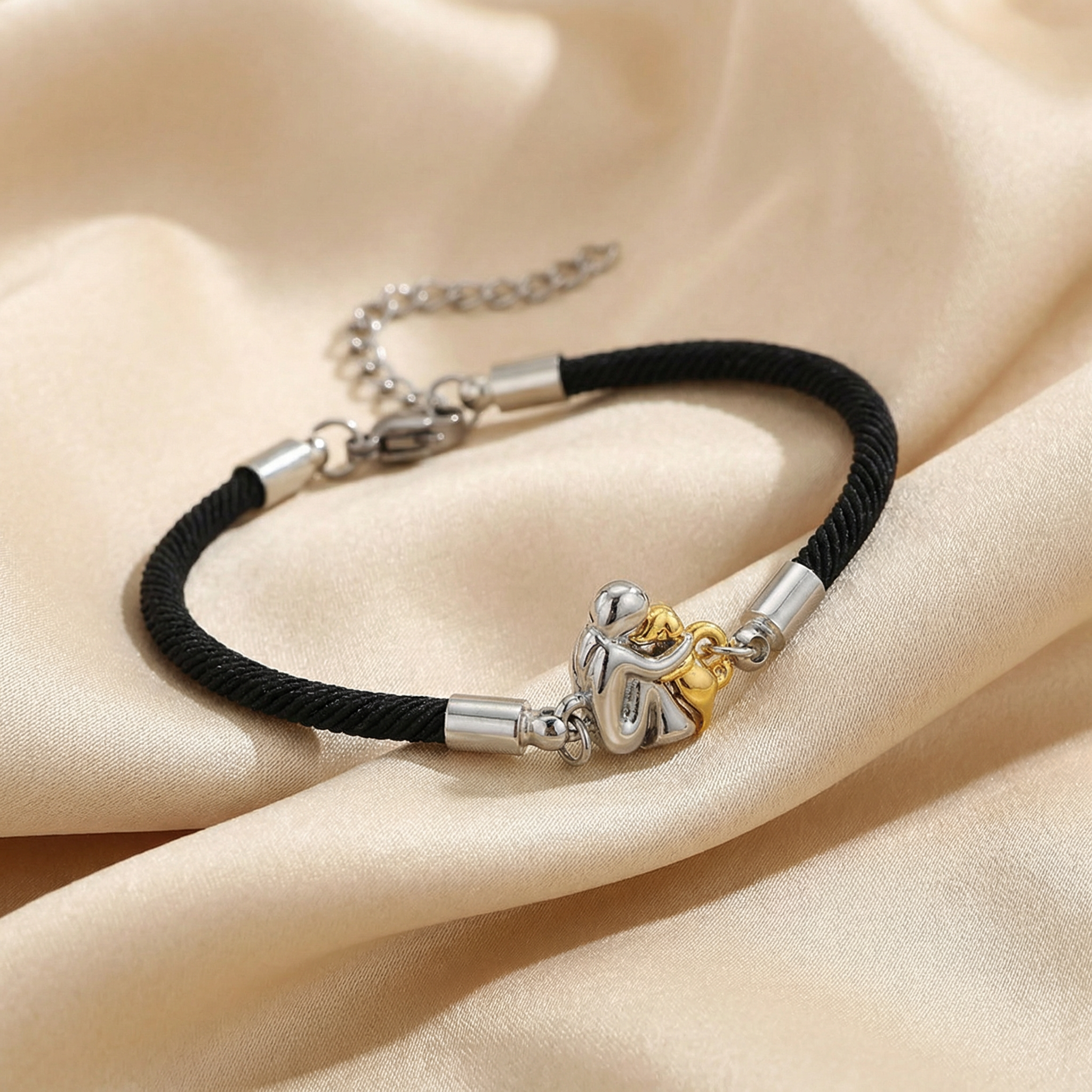 "Forever in Your Heart" Dog Hug Rope Bracelet