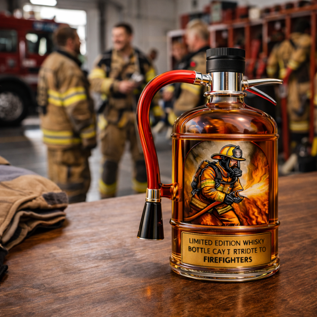Whiskey Bottle - Fire Extinguisher Edition