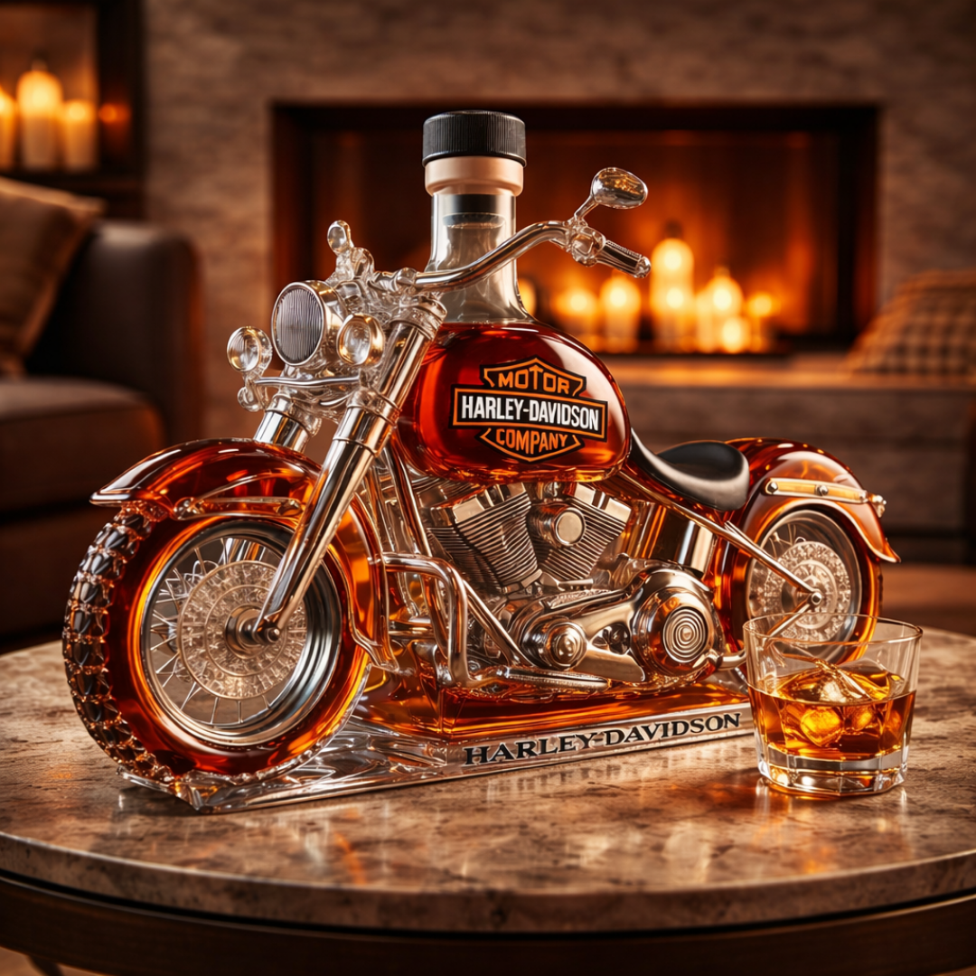 Whiskey Bottle - Harley Davidson Edition